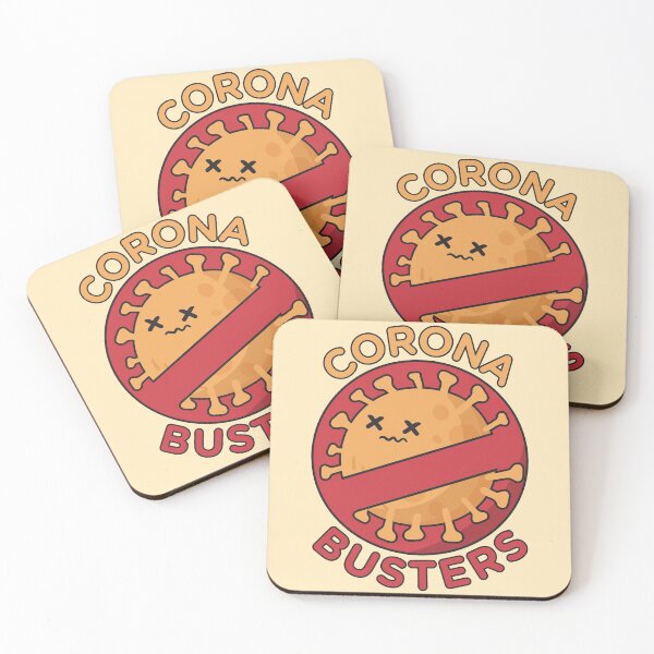 Item preview, Awesome Corona Busters for Vaccinated Medical Staff Frontline healthcare workers designed and sold by redblackline.