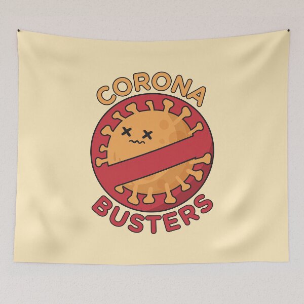 Item preview, Awesome Corona Busters for Vaccinated Medical Staff Frontline healthcare workers designed and sold by redblackline.