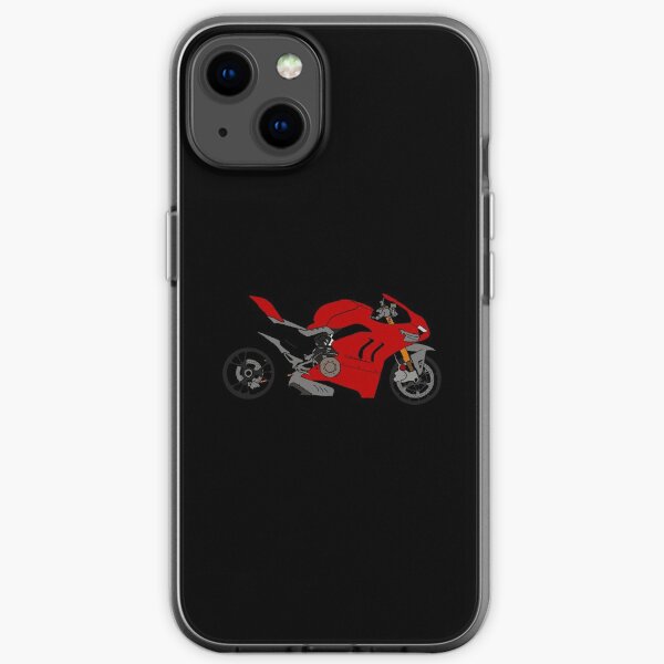 Ducati V4 Motorrad iPhone Flexible Hülle
