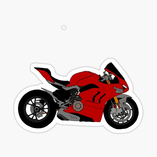 Serie Klebstoffe Aufkleber Modell Ducati Panigale Windschild No Logo A2
