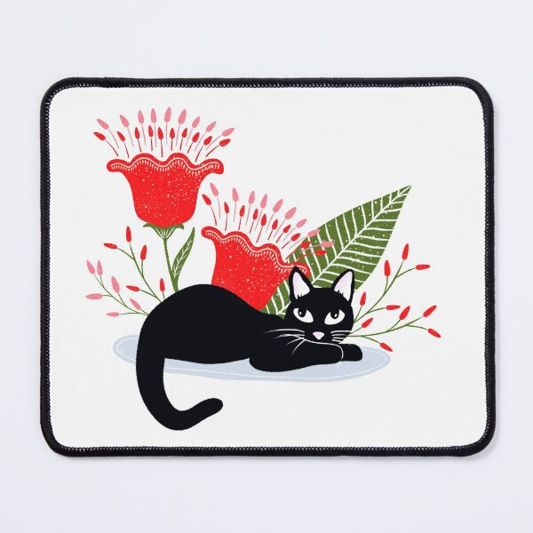 Item preview, Cat in Paradise designed and sold by patternsforsoul.