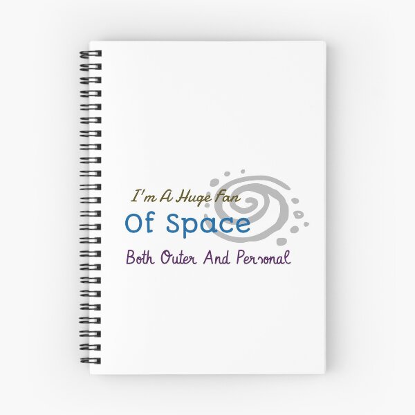 Item preview, Copy of Im A Huge Fan Of Space Both Outer And Personal designed and sold by ThinkAndReflect.