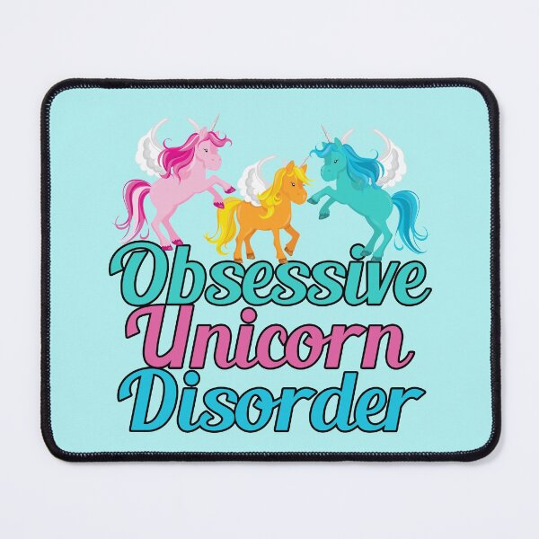 Item preview, Cute Obsessive Unicorn Disorder designed and sold by Epic Love Designs.