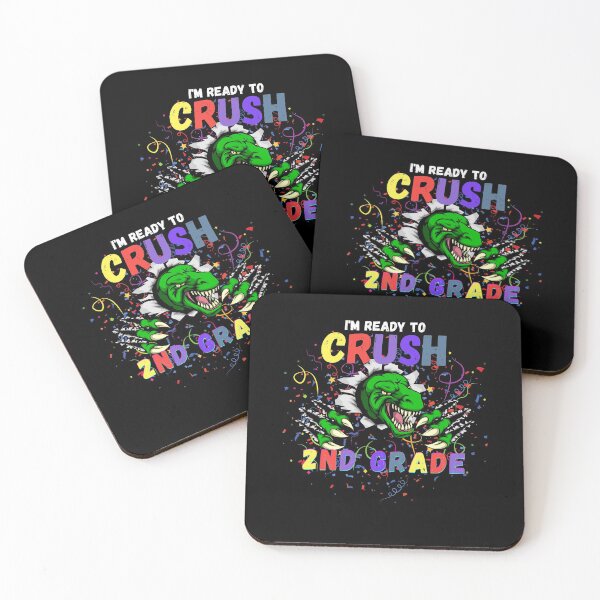 Item preview, Back to School, I'm Ready to Crush 2nd grade designed and sold by Cheffsspecials.