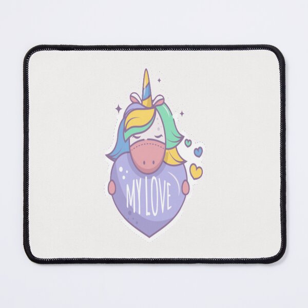 Item preview, Cool riddles Cute A sweet magical unicorn holds the heart for kids sticker and classic T-SHIRT designed and sold by angel1818.