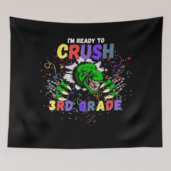 Item preview, Back to School, I'm Ready to Crush 3rd grade designed and sold by Cheffsspecials.