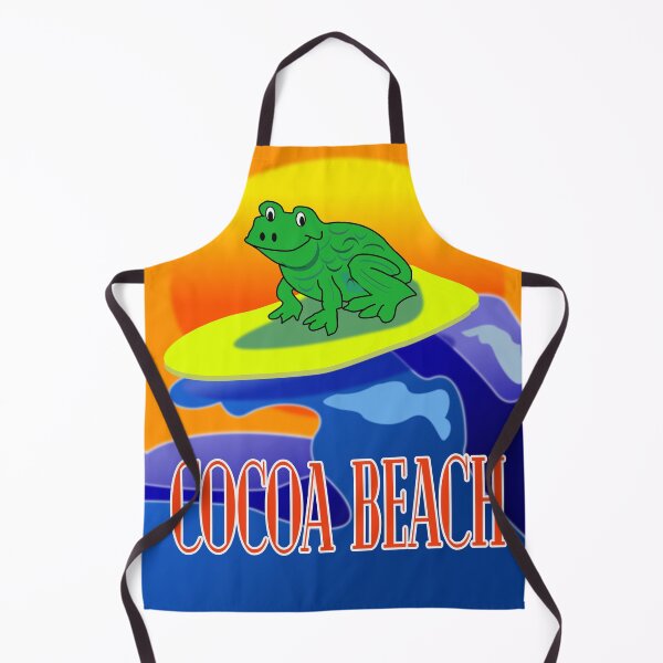 Item preview, COOL Frog Surfing Cocoa Beach designed and sold by EdwardMonet.