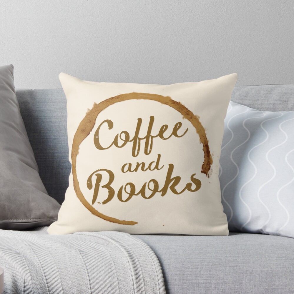 Item preview, Throw Pillow designed and sold by buttermybooks.