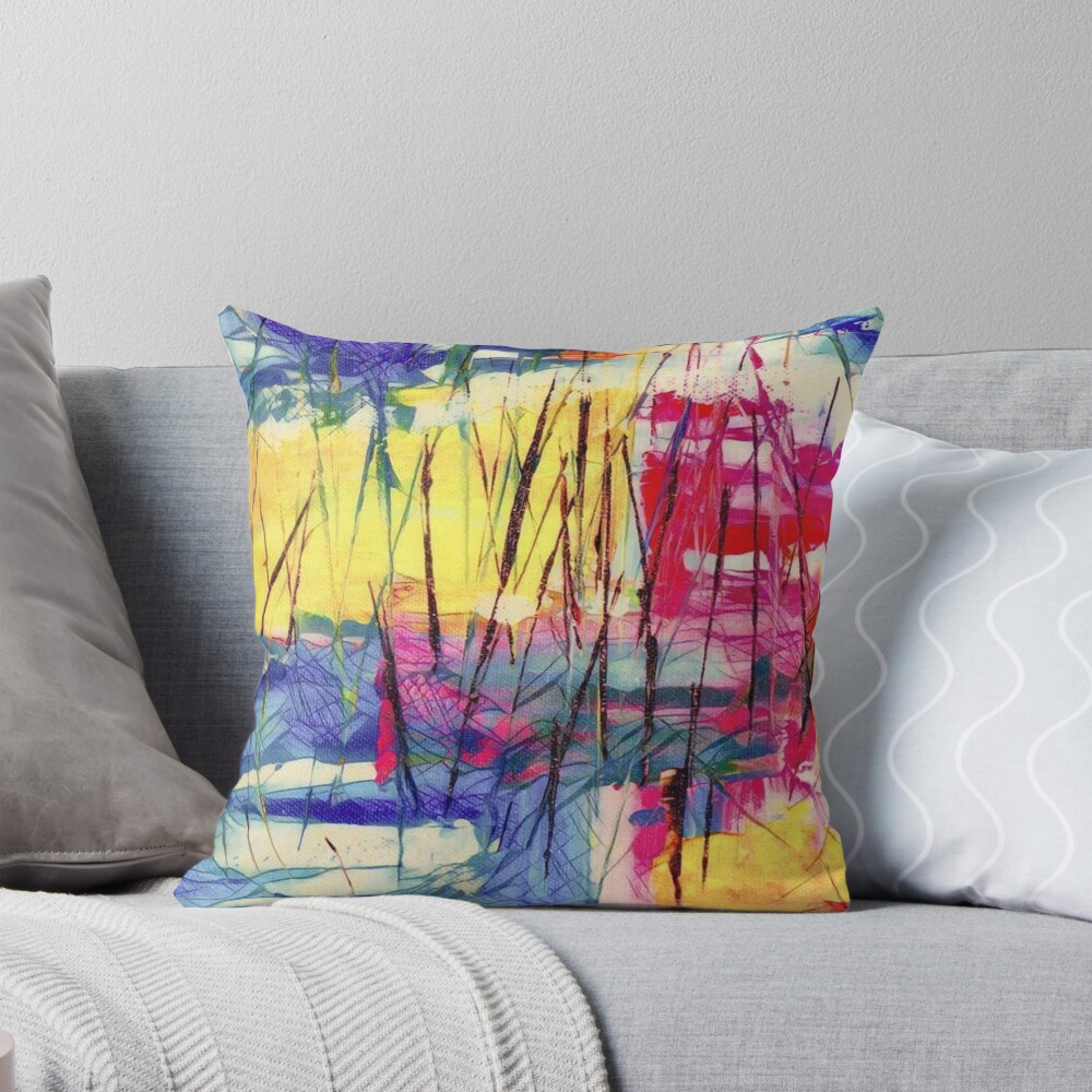 Item preview, Throw Pillow designed and sold by Rozanasarmanho.