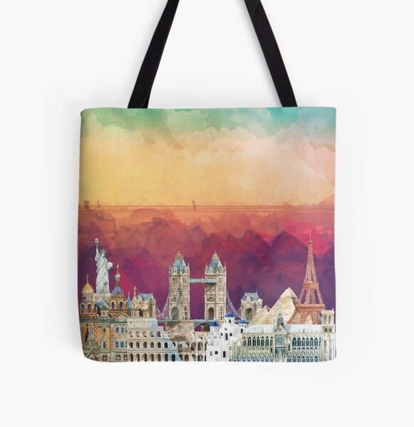 Item preview, Traveler Watercolor Style Art  designed and sold by dattaraj.