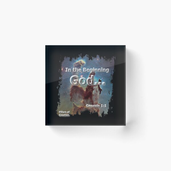 Item preview, In the Beginning God... designed and sold by OleKurmudgeon.