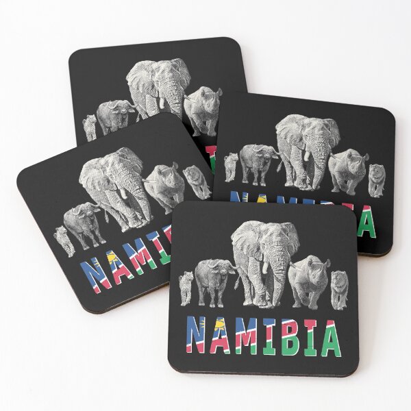 Item preview, Africa's Big Five Namibia Pride Wildlife designed and sold by Scotch Macaskill.
