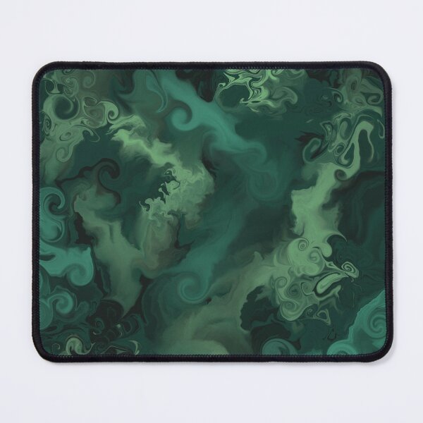 Item preview, Green fluid art. designed and sold by Jaded Willow.