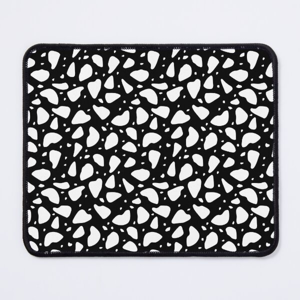 Item preview, Terrazzo Pattern (white/black) designed and sold by Design Minds Boutique.