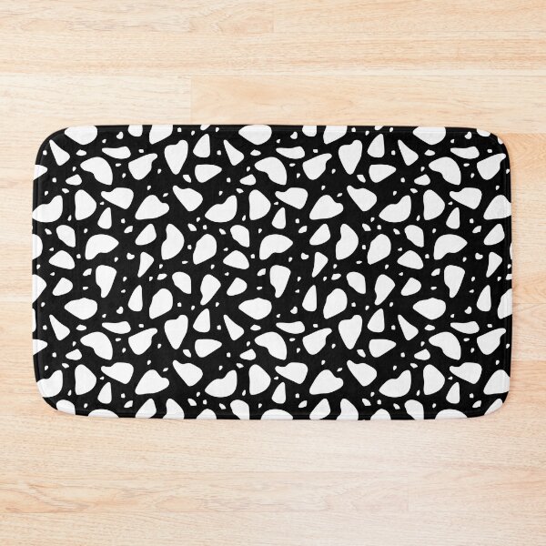 Item preview, Terrazzo Pattern (white/black) designed and sold by Design Minds Boutique.
