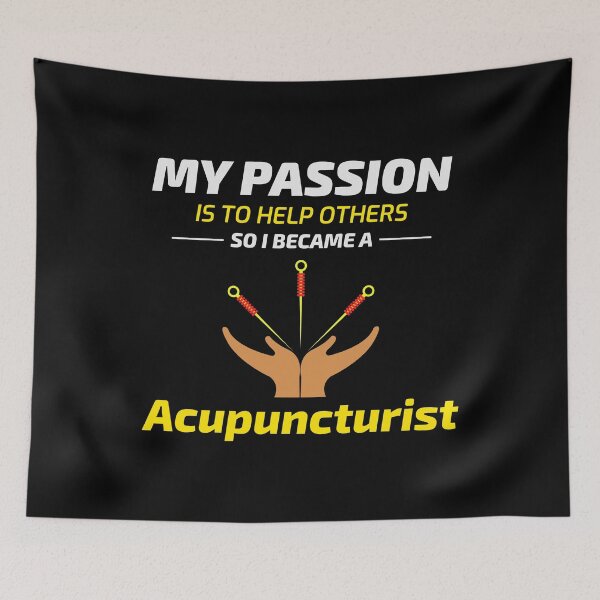 Item preview, Acupuncture Acupuncturist Chinese Medicine Funny Saying designed and sold by CuteDesigns1.