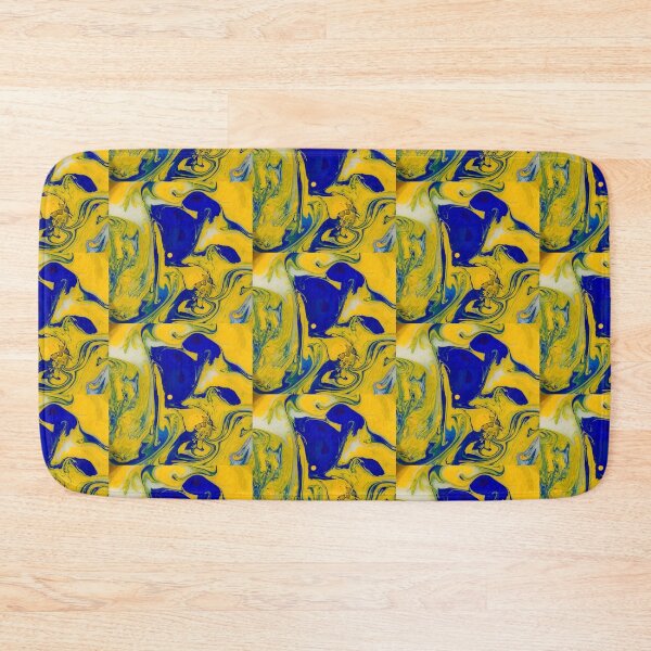 Item preview, Blue and yellow abstract designed and sold by zchriswit.