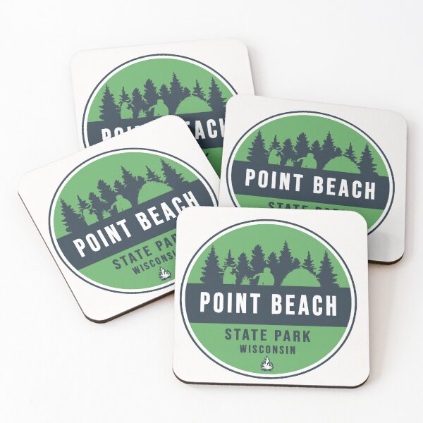 Item preview, Point Beach State Park Camping Logo designed and sold by VanyaKar.