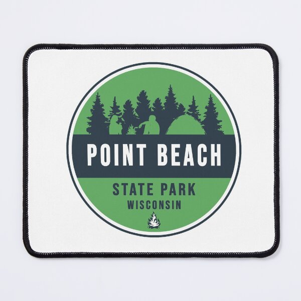 Item preview, Point Beach State Park Camping Logo designed and sold by VanyaKar.