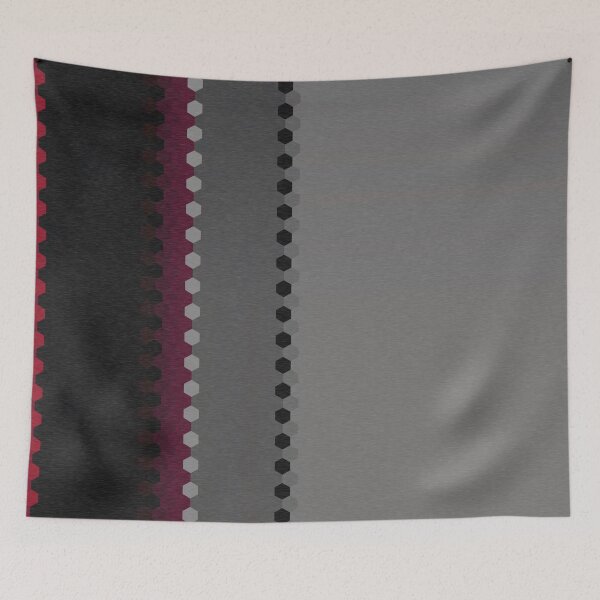 Item preview, Modern Burgundy Black Grey Dot Stripes designed and sold by Sheila Wenzel Ganny.