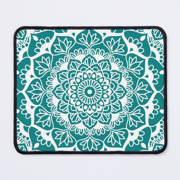 Item preview, Teal Mandala Kaleidoscope designed and sold by Julie Erin Designs.