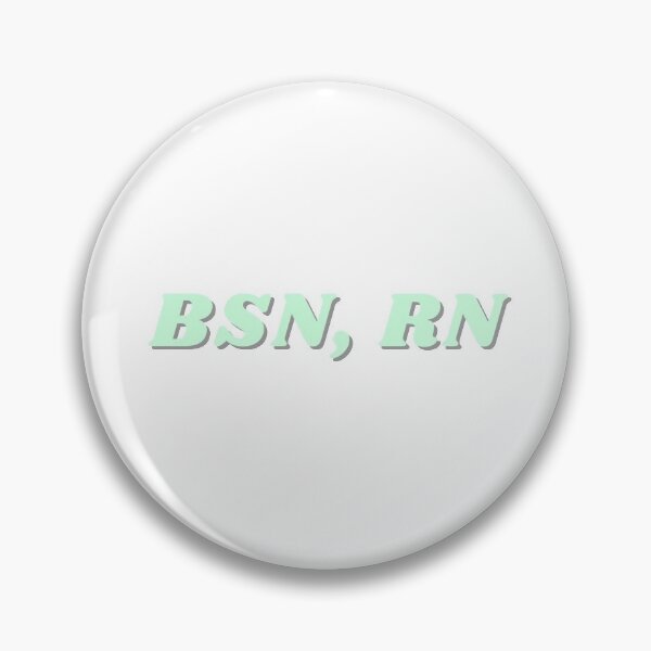 Item preview, BSN, RN- light green  designed and sold by CSdoodles.