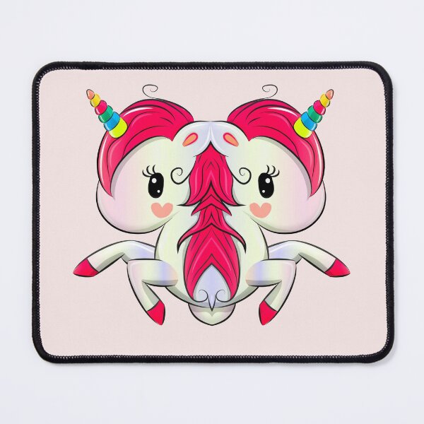 Item preview, Super sweet two headed unicorn designed and sold by Takemeforaride.
