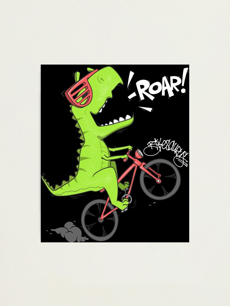 Dino Ride MTB Mountain Bike T-Rex For Life Dinosaur