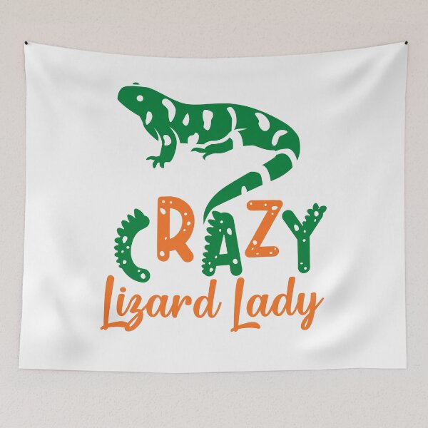 Item preview, Crazy Lizard Lady designed and sold by dr-tars.