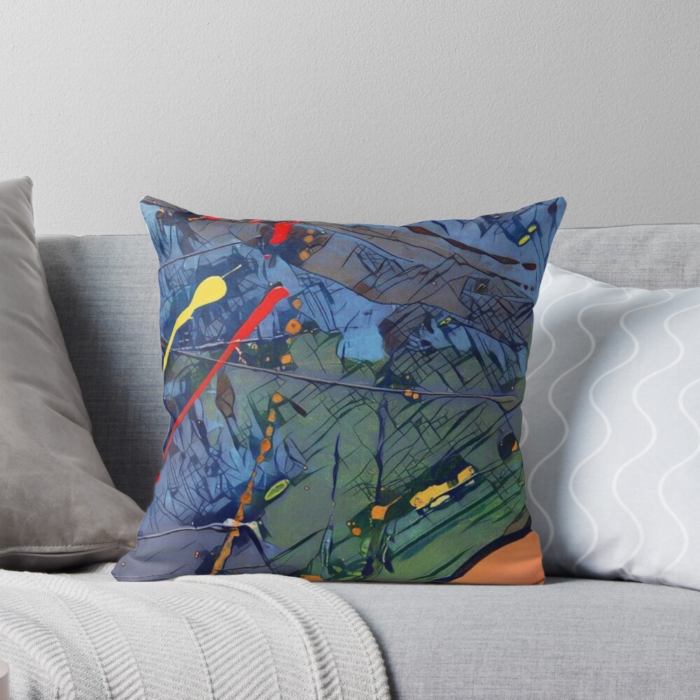 Item preview, Throw Pillow designed and sold by Rozanasarmanho.