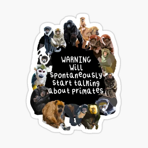 Item preview, P is for Primate  designed and sold by thezoogirl.