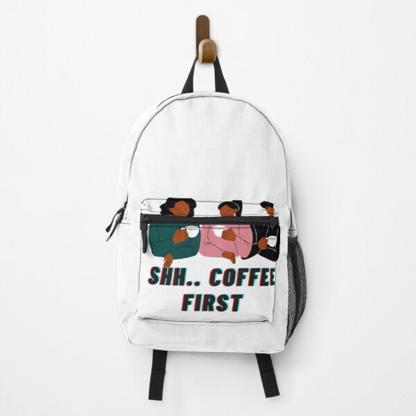 Item preview, SHH.. COFFEE FIRST MEN'S FUNNY T-SHIRT (DARK COLORS) designed and sold by Yassinejayed.