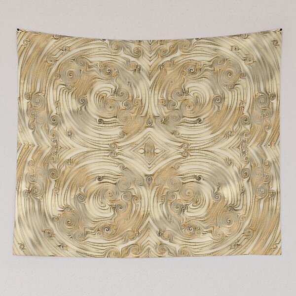 Item preview, four wild spirals - dePace' designed and sold by mrpropcake.
