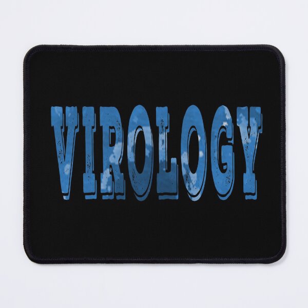 Item preview, Virology blue pattern designed and sold by dreamofdenim.