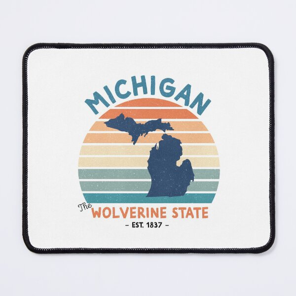 Item preview, The State of Michigan /Michigan – The Wolverine State designed and sold by Q3Designs.