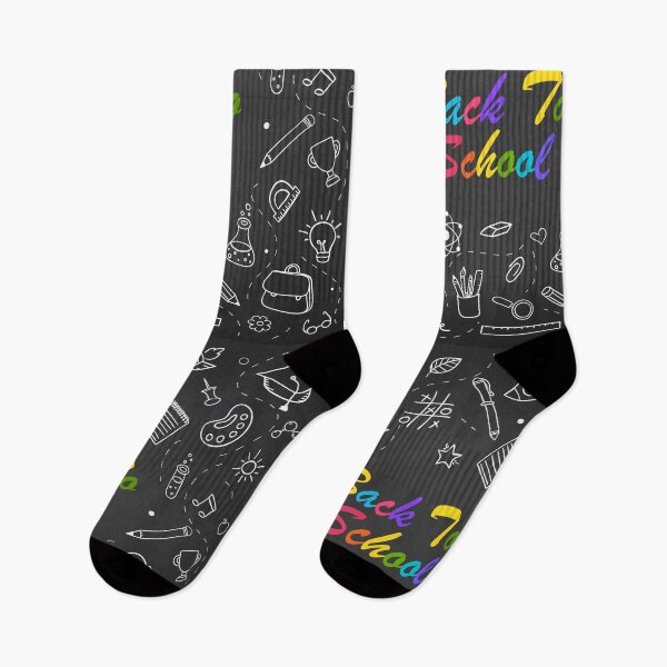 Item preview, Back to school chalk doodle designed and sold by Ross-Sergey.