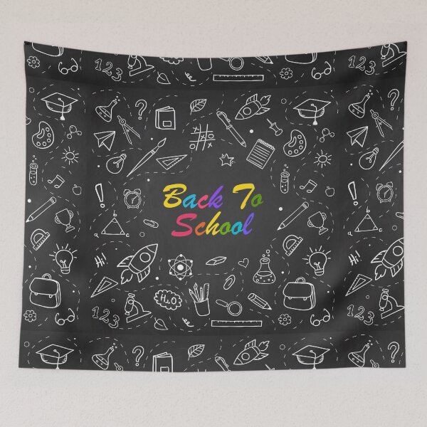 Item preview, Back to school chalk doodle designed and sold by Ross-Sergey.