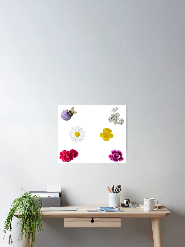 Thumbnail 2 of 3, Poster, Flower patterns. designed and sold by RolandWidin.