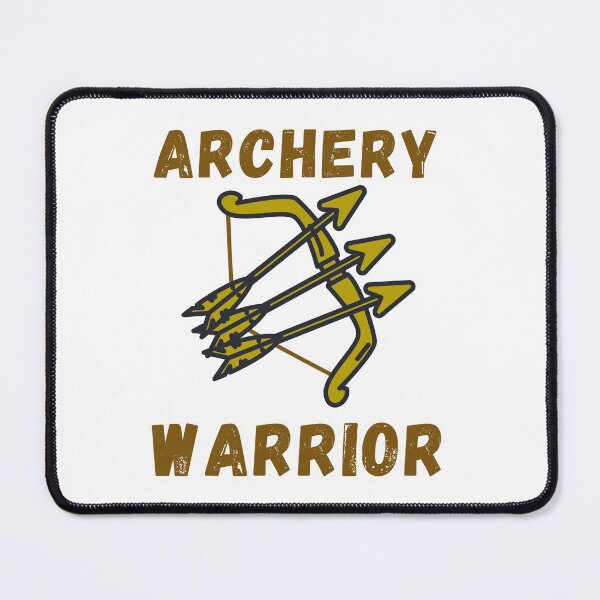 Item preview, Archery Warrior - Archery Lover Gold Brown Colored Text white background designed and sold by IrinchiDE.