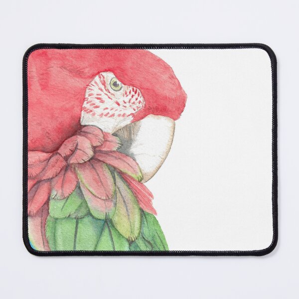 Item preview, macaw macao watercolor portrait painting designed and sold by L'Atelier Oranjade.