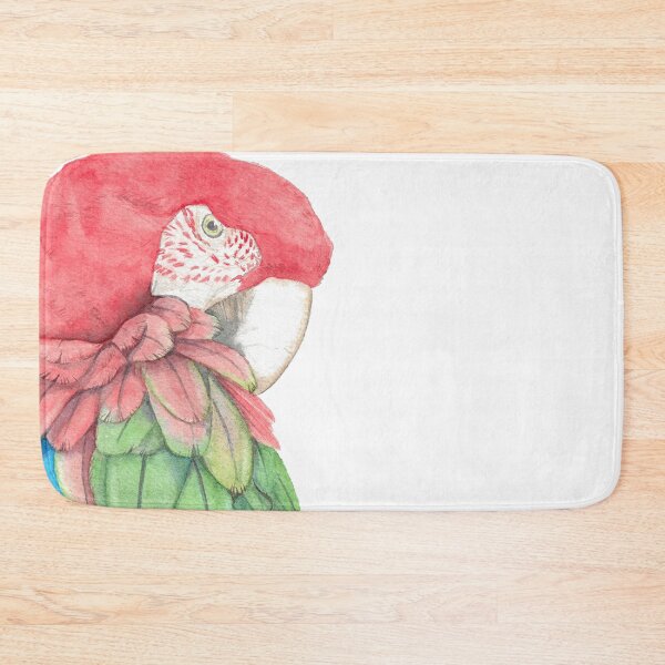Item preview, macaw macao watercolor portrait painting designed and sold by L'Atelier Oranjade.