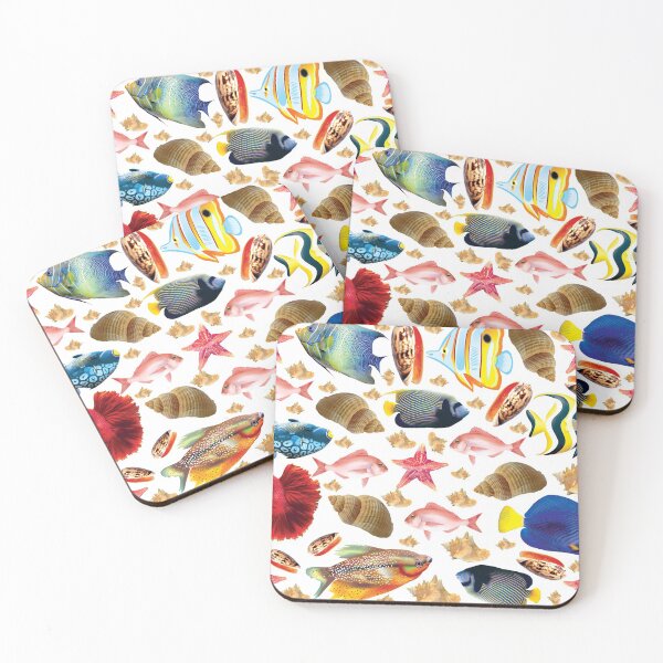 Item preview, cute ocean character patterns designed and sold by Special-Ninja.