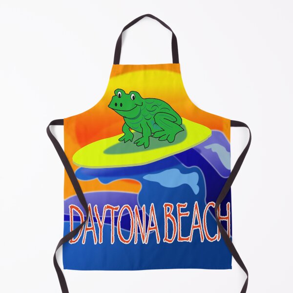 Item preview, REAL COOL Frog Surfing Daytona Beach designed and sold by EdwardMonet.
