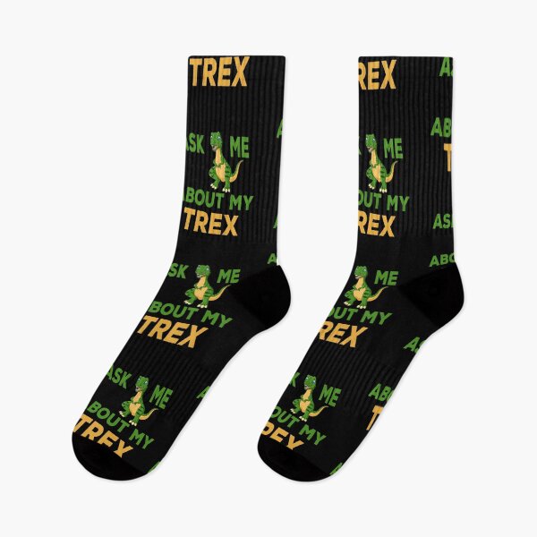 Item preview, Pregúntame acerca de mi T-rex designed and sold by ZiesMerch.