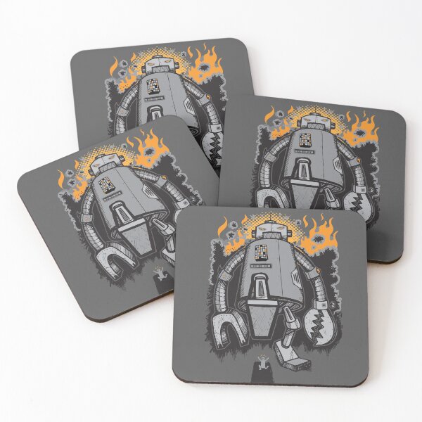 Item preview, Robot Attack designed and sold by wottoart.
