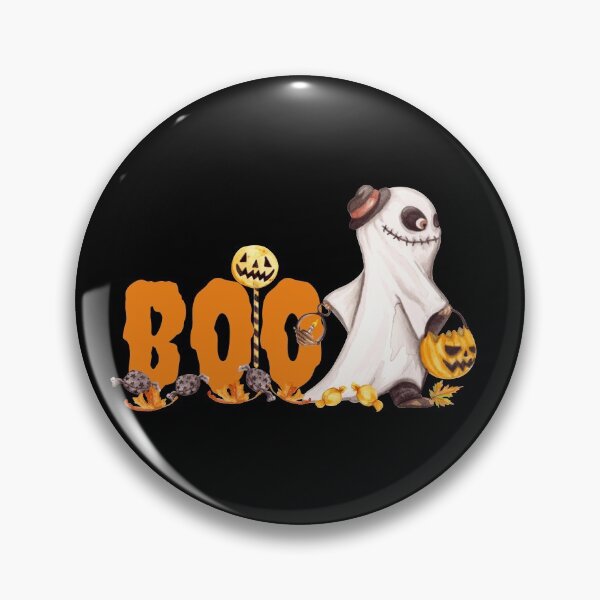 Item preview, BOO - cute watercolour Halloween ghost kid designed and sold by yennyz.