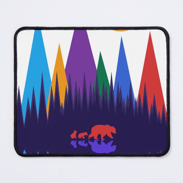 Item preview, Bear & Her Cubs designed and sold by Rockett Graphics.