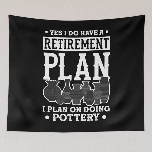 Item preview, Sculpting Clay Earthenware Pottery Retirement Plan designed and sold by ShopTheStyle.