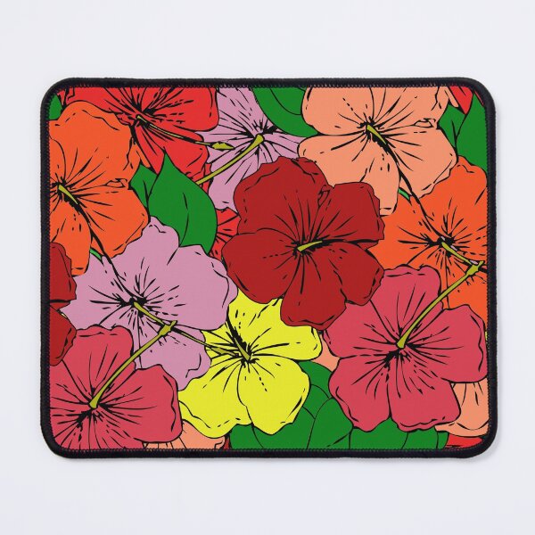Item preview, A Profusion of Hibiscus Flowers designed and sold by Rockett Graphics.