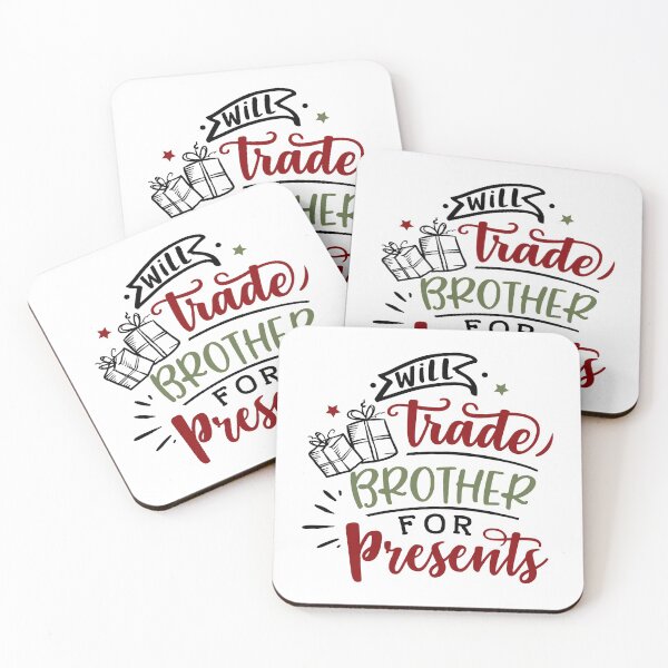 Item preview, Christmas Eve Merry Christmas Xmas- Will Trade Brothers for Presents designed and sold by HDPrinting.